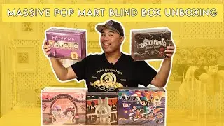 MASSIVE POP MART BLIND BOX UNBOXING!