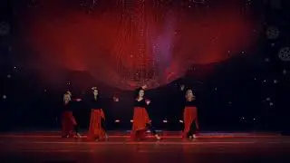 Snow Queen Чинтамани 2020. Гала - концерт.Ансамбль 'Чинтамани Камелия взрослые'  Рук Юлия Черняева