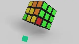 Rubix Cube Solved | Cinema 4D | Graphics Desgin