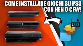 COME INSTALLARE GIOCHI SU PS3 CON HEN O CFW!