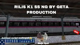 FITUR ANIMASI SCRIPT MELIMPAH😱Rilis K1 SS NG By Geta production $ | Review Trainz simulator android