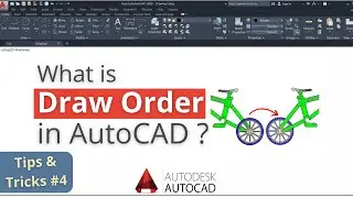 What is Draw Order in AutoCAD     