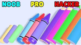 NOOB vs PRO vs HACKER in Hole and Draw!