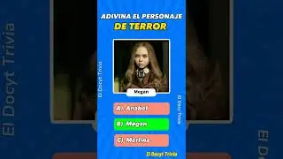 Adivina el personaje de Terror 😱 #shorts #terrors #viralshorts #halloween #mrbeast #payasos