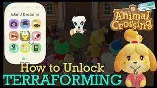 K.K. Slider Concert! How to Unlock TerraForming | Animal Crossing New Horizons |
