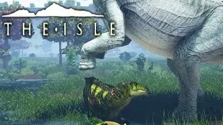 The Isle - PLAY AS SHANTU, HUNTED BY REX, CARNOS (Gameplay)