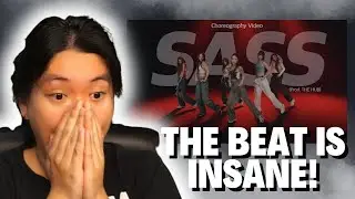 REACTING TO izna (이즈나) 'SASS (Prod. THE HUB)' Choreography Video