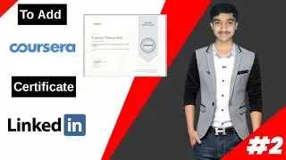 how to add coursera certificate in linkedin  | By Prashant Patil |#2
