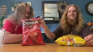 Doritos® Tangy Ketchup VS Doritos® Hot Mustard!