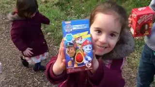 5 Kids Easter egg hunting special Dragon egg, Trolls eggs, Paw patrol egg and loads of fun