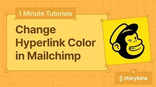How to Change Hyperlink Color in Mailchimp | 1-Minute Tutorials