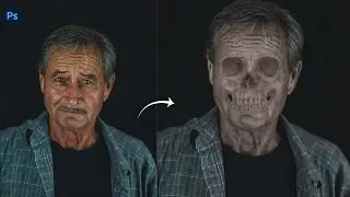 How to Create Horror Face Manipulation | Photoshop