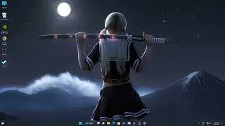 wallpaper engine Girl with samurai sword 2475043778