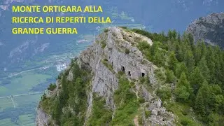 Giro alla ricerca di Reperti nel Monte Ortigara abbiamo trovato un deposito Austriaco.