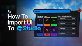 How To Import UI To Roblox Studio 2024
