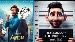Ai Being Wild With Disney Pixar Movie Posters | Part 24 | #ai #memes