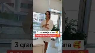 Super 3+1 aksiyası - 3 qram dolğu alana Full botoks hədiyyə