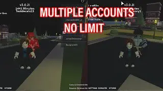 How to play roblox with multiple account (without Microsoft Store)