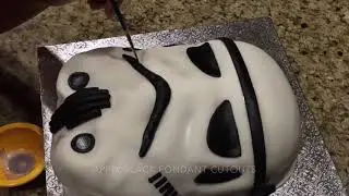 Easy Stormtrooper Cake -Quick Tutorial- MMC Bakes
