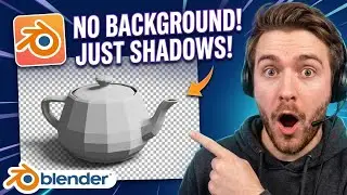 Render only Transparent PNG with Shadows - Blender Shadow Catcher