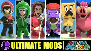Mario Characters in SMASH ULTIMATE! (Part 12)