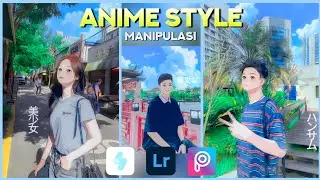 Cara edit foto menjadi anime | Anime style | Picsart tutorial