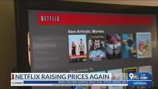 Netflix raising prices again, company confirms in letter