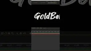 Day 10 After Effects Trips and Tricks \Writing TEXT Effects Method 2  \#gb_creation