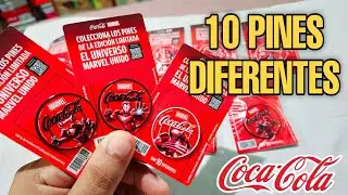 Pines Coca Cola De Marvel (colección completa)