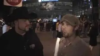 Nashville Earth Hour 2009 Interviews in the Dark