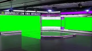 Virtual Set 128A For Photoshop | Green Screen