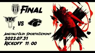 2022 Redda-Futár Div2 Döntő Wolves2 vs Bulldogs