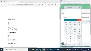 ALEKS Calculator Tutorial