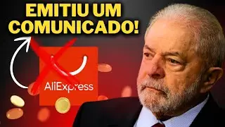 ALIEXPRESS ACABA DE EMITIR UM COMUNICADO SOBRE A APROVAÇÃO DA TAXA PARA PRODUTOS ABAIXO DE 50$