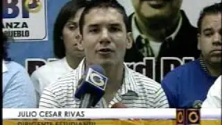 Julio Cesar Rivas Convoca concentracion este 21 de Nobiembre
