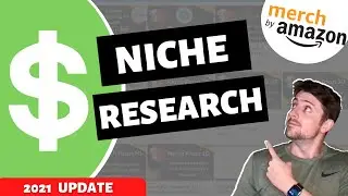 Merch By Amazon Niche Research for Print On Demand | Find PROFITABLE Niches [2021 Update]