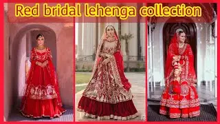 Red lengha collection #dress #wedding