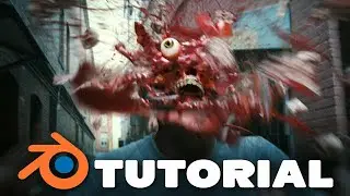 Head Explosion Effect in Blender ! VFX (hot)