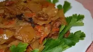 Бигус со свинины с картошкой !