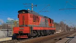 «Чмуха»  ЧМЭ3-2727 Чехословацкий ТЕПЛОВОЗ