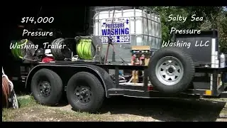 Pressure Washing Trailer Build! $14,000