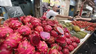 Food prices in Israel on the market before the New Year holidays in 2000