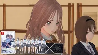 BLUE REFLECTION TIE/帝 / RTX 3090 4K ultra / SWITCH emulator for PC RYUJINX