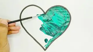 Bolajon uchun heart rasm chizish