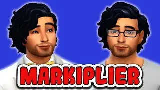 Making Markiplier in The Sims 4 | Create A Sim #shorts