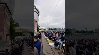 Иди КУРБОН ДАР ПРОСПЕКТ МИРА МОСКВА #islam #quran #ислом #hadis #кироат #куран #100 #1k