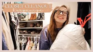 CLOSET CLEAN OUT | decluttering & organizing for the new year! ✨👢
