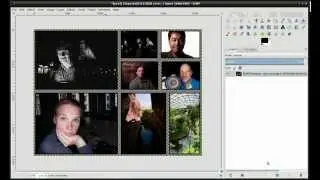 G'MIC Tutorial #6 : Easy Image Montage in GIMP with the G'MIC plug-in