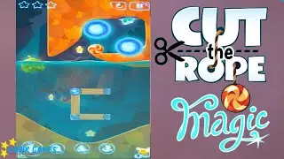 Cut the Rope: Magic - Daily Challenge #47 [3 stars, 1 star + don't activate triggers, 2 stars]