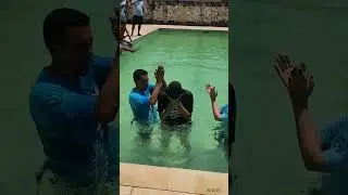 "Quem crer e for batizado será salvo"  Marcos 16:16